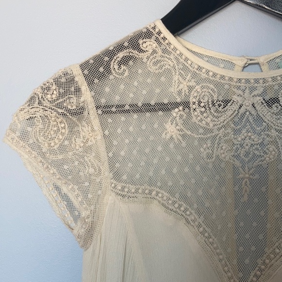 Urban Outfitters off-white mini open-back dress - Picture 6 of 16